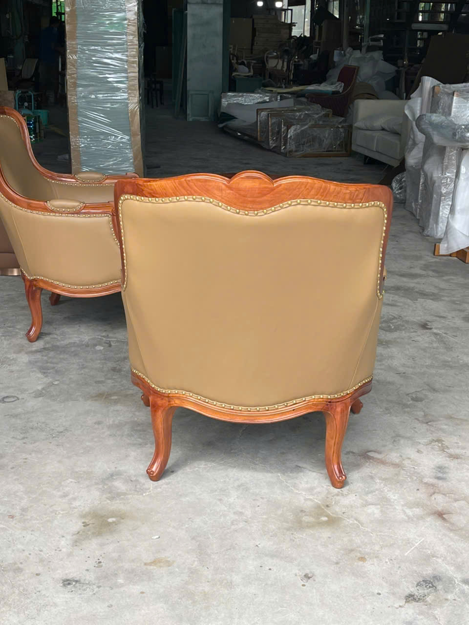 SOFA ĐƠN CỔ ĐIỂN LOUIS 15 ( ARMCHAIR LOUIS 15)